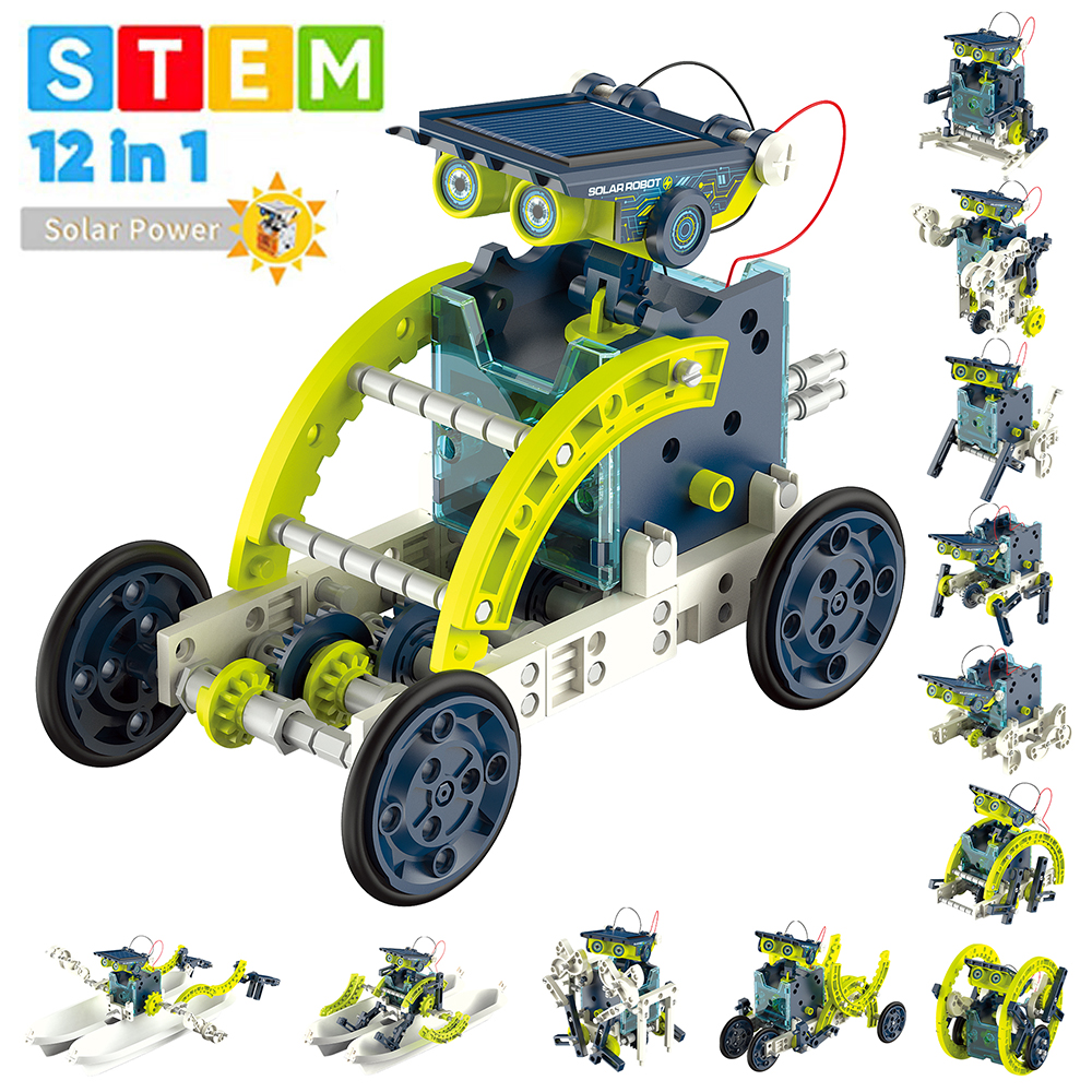 Educational Toys Solar Robot Toys Science Kit Solar Powered Blocks