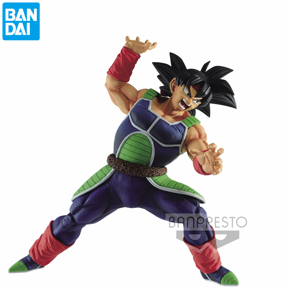 Dragon Ball Z Burdock PVC Action Figures 140mm Bandai Original BANPRESTO DBZ Bardock